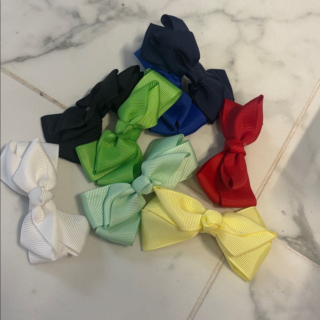 Hair Clip On Bows Or Bow Clip On Accessories For Clothes Or Decor